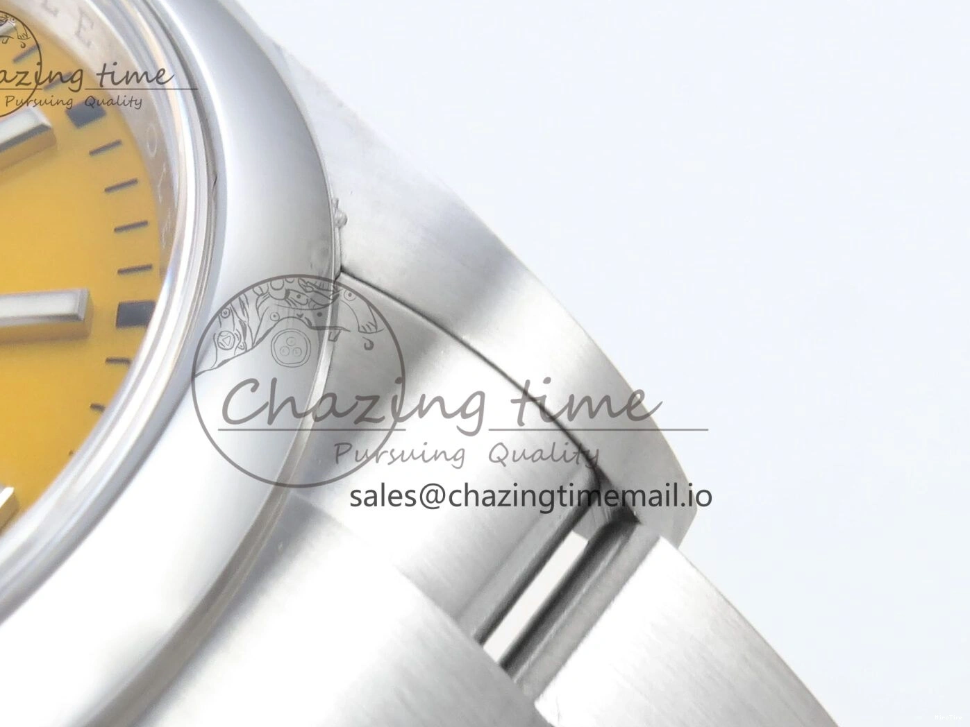 MiroTime 0330 Oyster Perpetual 126000 36mm EWEF Best Edition 904L Steel Yellow Dial A Supportive 777